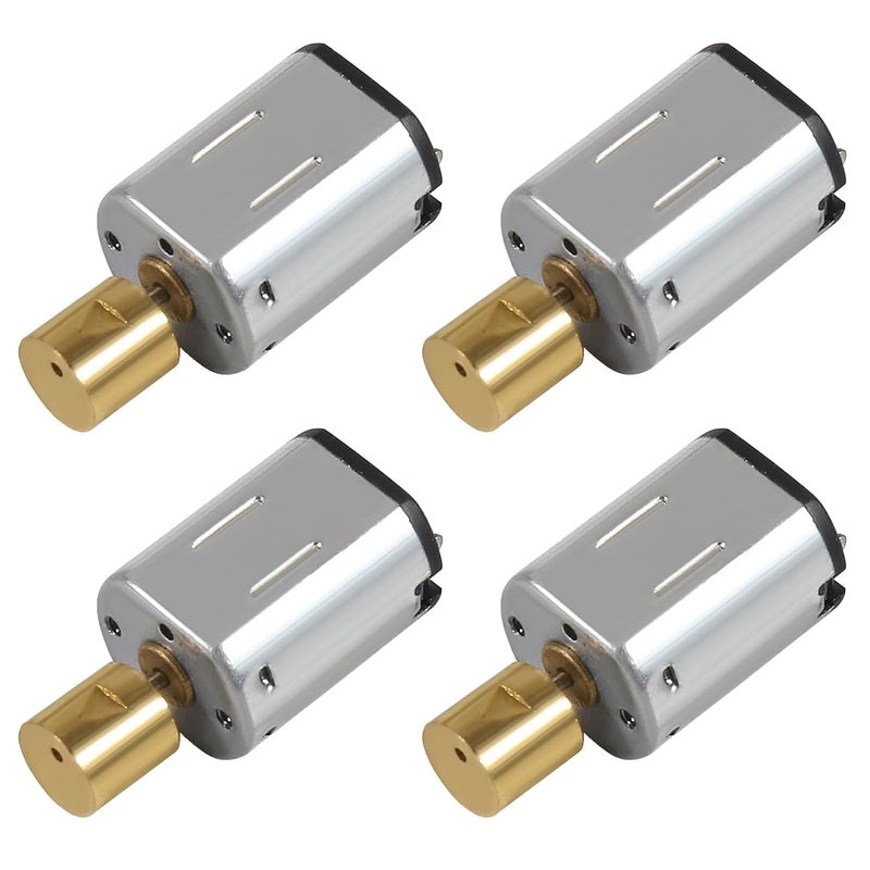Coliao 4pcs DC 3V N20 Vibration Motor Mini Micro Metal Gear Motor 8000RPM Powerful Small Electric Motor Micro Vibrating Motors - Image 1